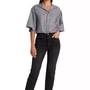 Tanya Taylor Kenna Bengal Striped Shirt